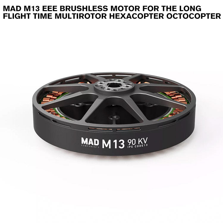 MAD M13 EEE Brushless Motor For The Long Flight Time Multirotor Hexacopter Octocopter MAD M13 EEE Brushless Motor For The Long Flight Time Multirotor Hexacopter Octocopter